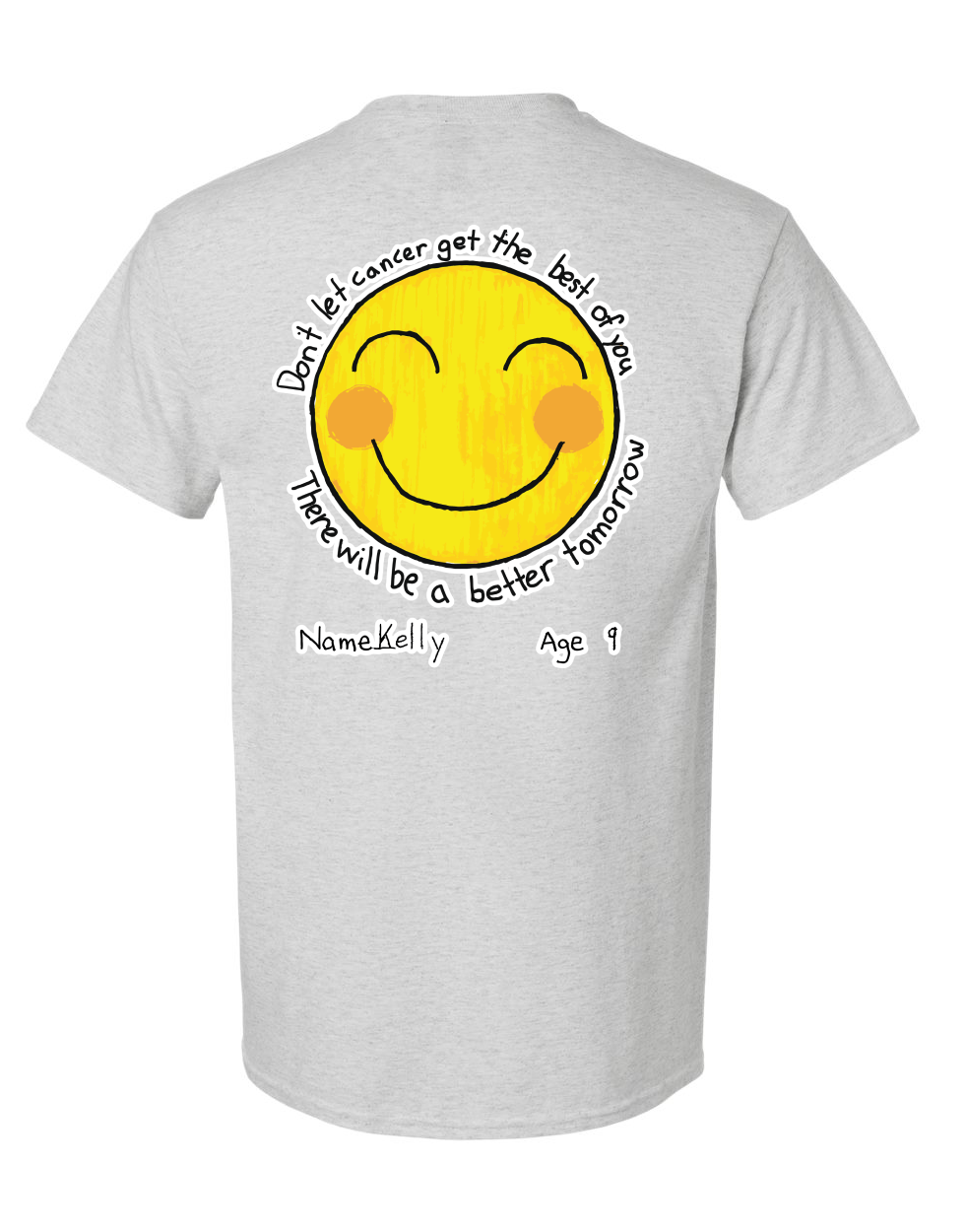 Design 11 Adult Tee Grey back